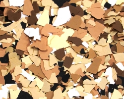 Saddle Tan Flake System