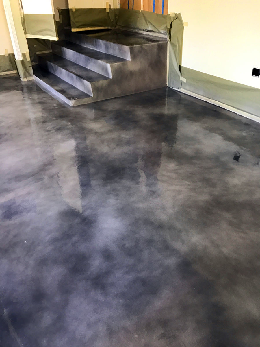 Staining and Sealing Concrete
