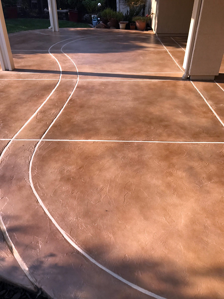 Staining and Sealing Concrete