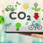 CO2 or Carbon Dioxide reduction with concrete.
