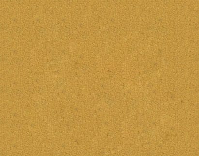 Detailed close-up of a coarse, sandy-textured surface in a uniform mustard yellow color, showing the granular composition.