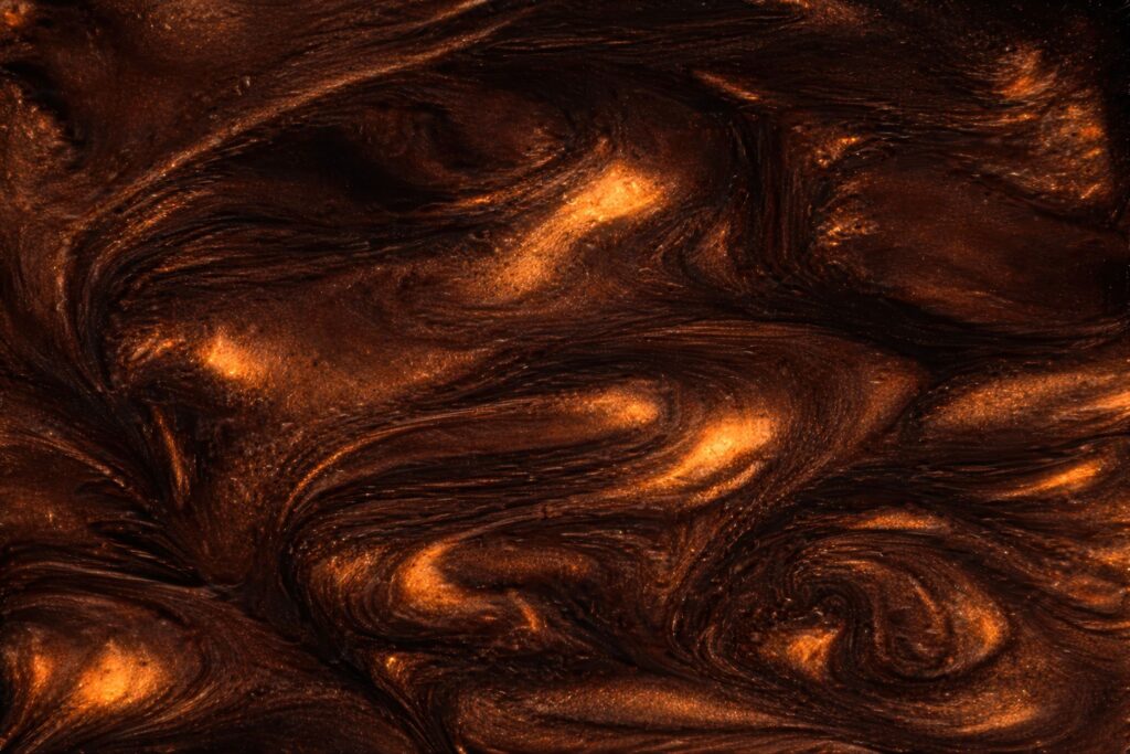 Chestnut Metallic Epoxy Texture
