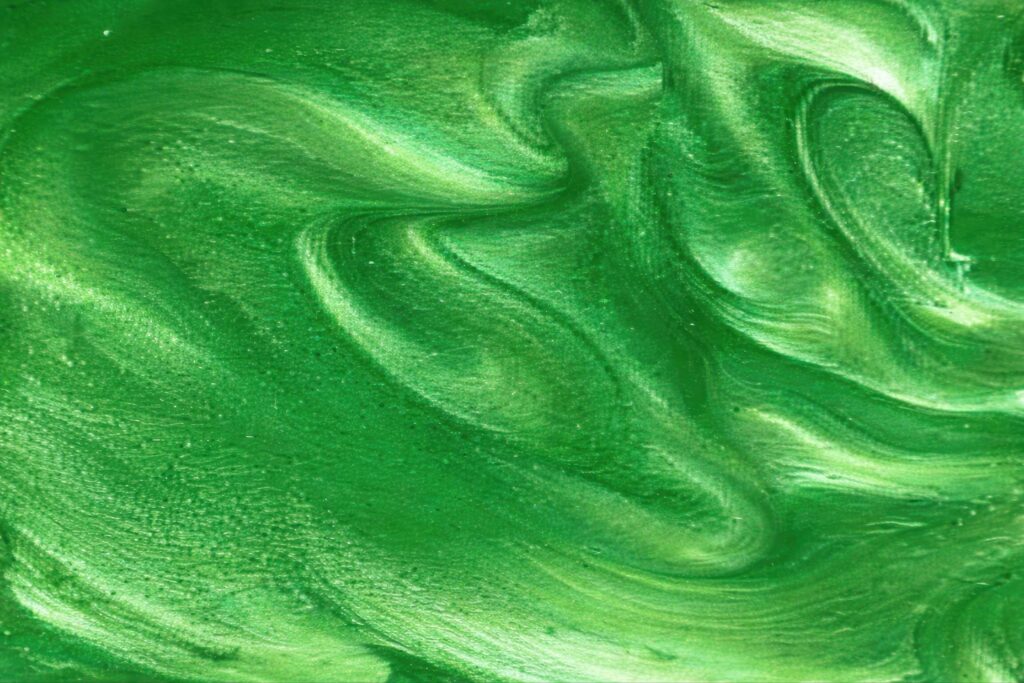 Green Apple Metallic Epoxy Texture