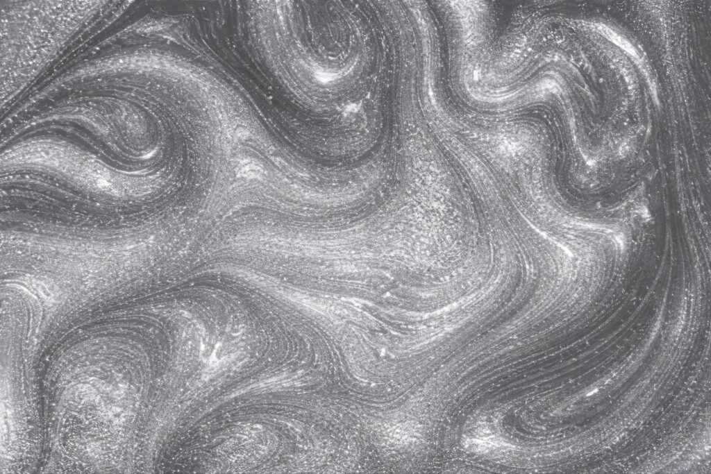 Silver Metallic Epoxy Texture