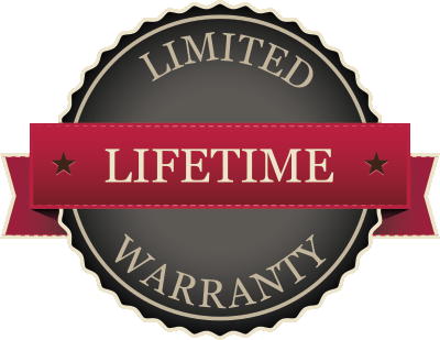 Lifetime Warranty seal